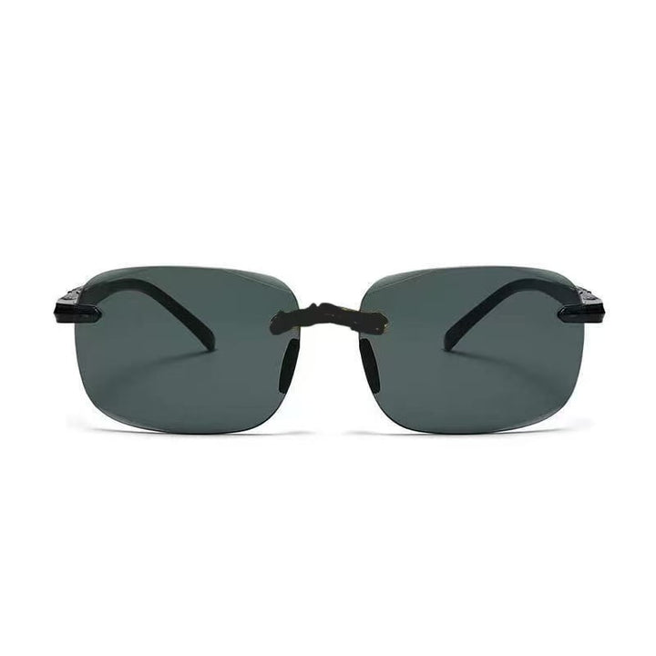 Stylische Übergroße Schild Sonnenbrille Karnz
