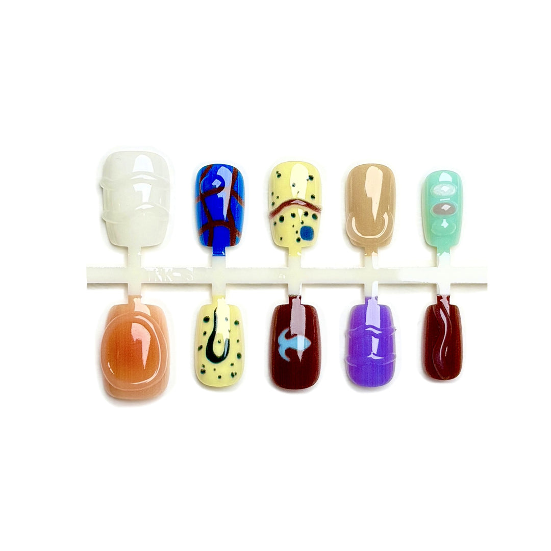 Kreatives Press-On Nail Art Set 1790746206