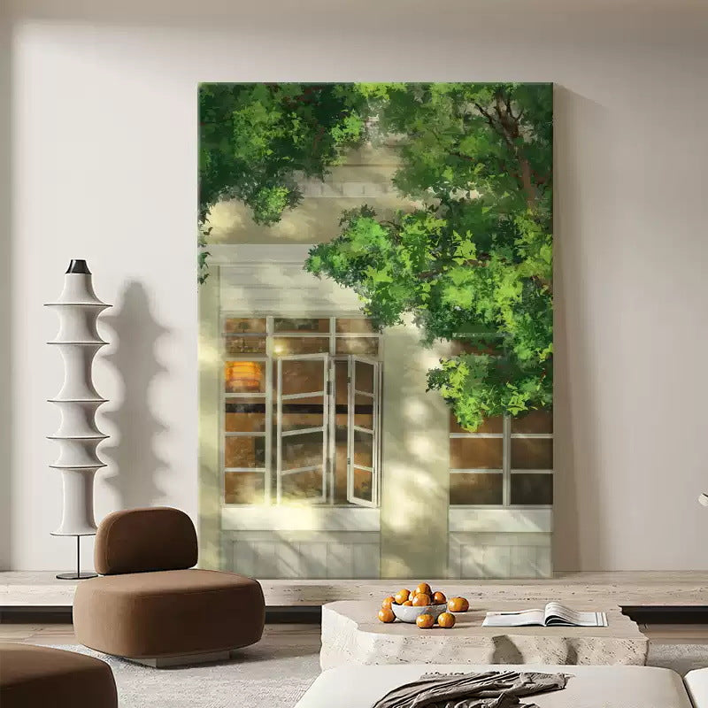 Botanisches Motiv Leinwandkunstwerk