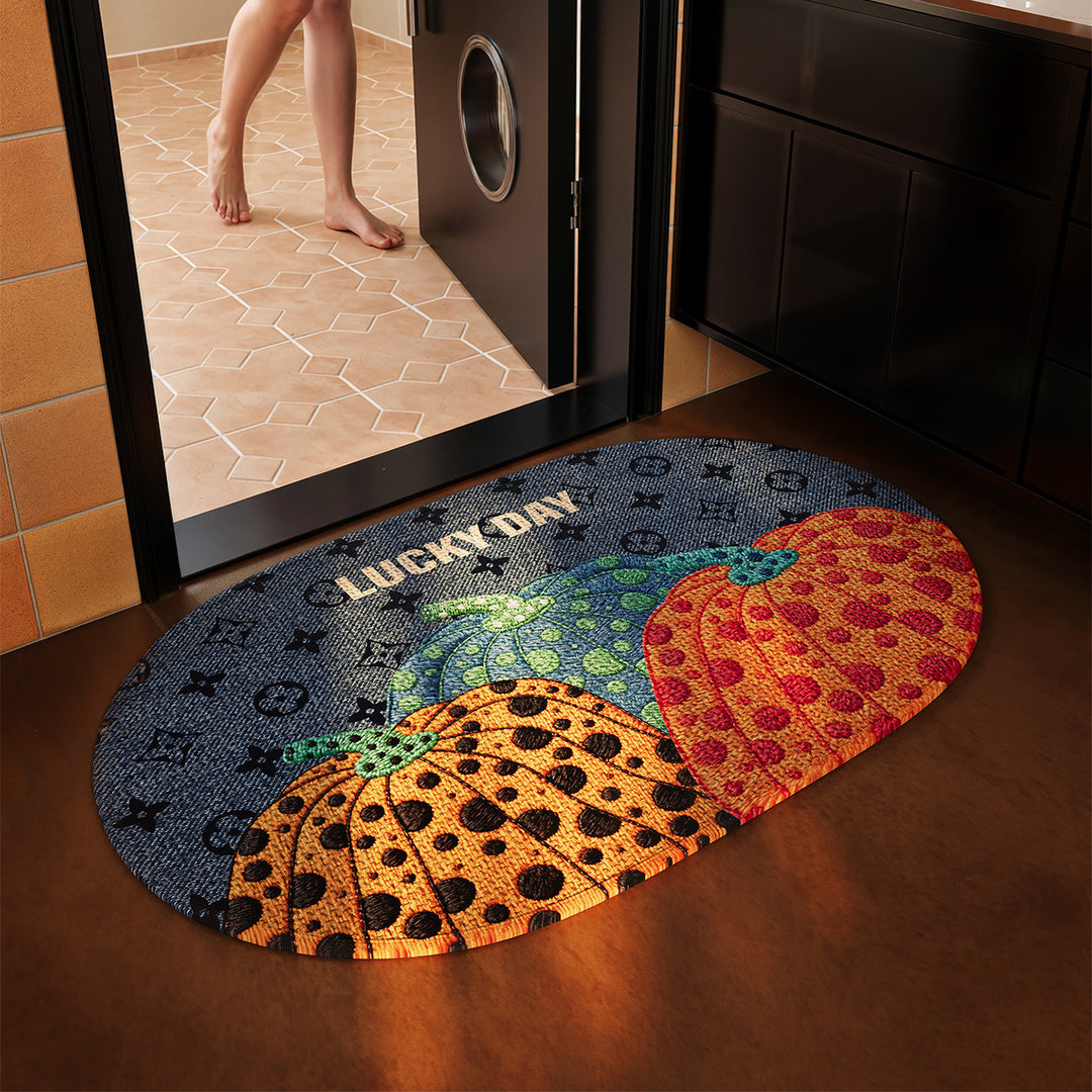 Spaß Themed Indoor Oval Mat