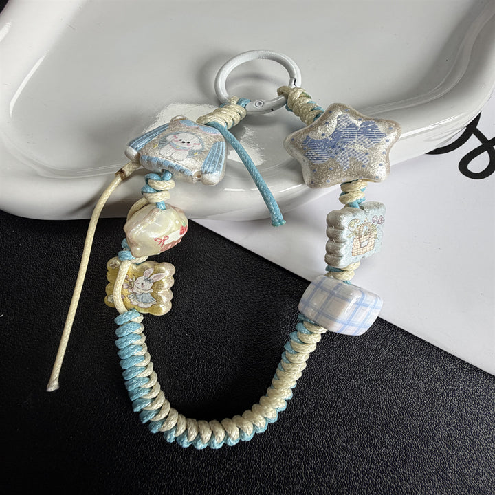 Verspielte Perlencharme-Handyband Karnz 1790134944