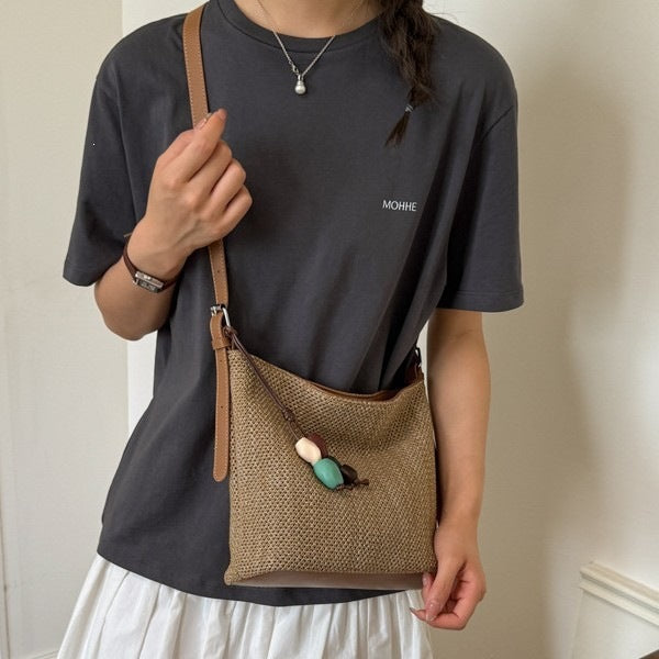 Gewebte Lässige Schultertasche
