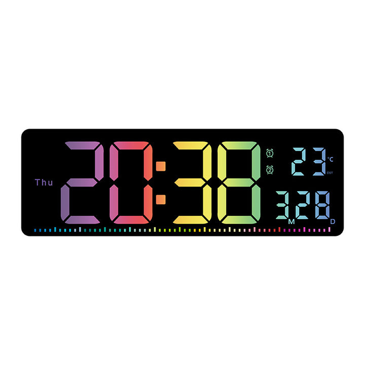 Digitale LED-Wanduhren Karnz