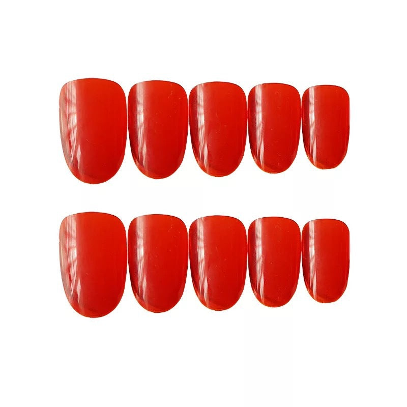 Glänzende Press-On Nageltips