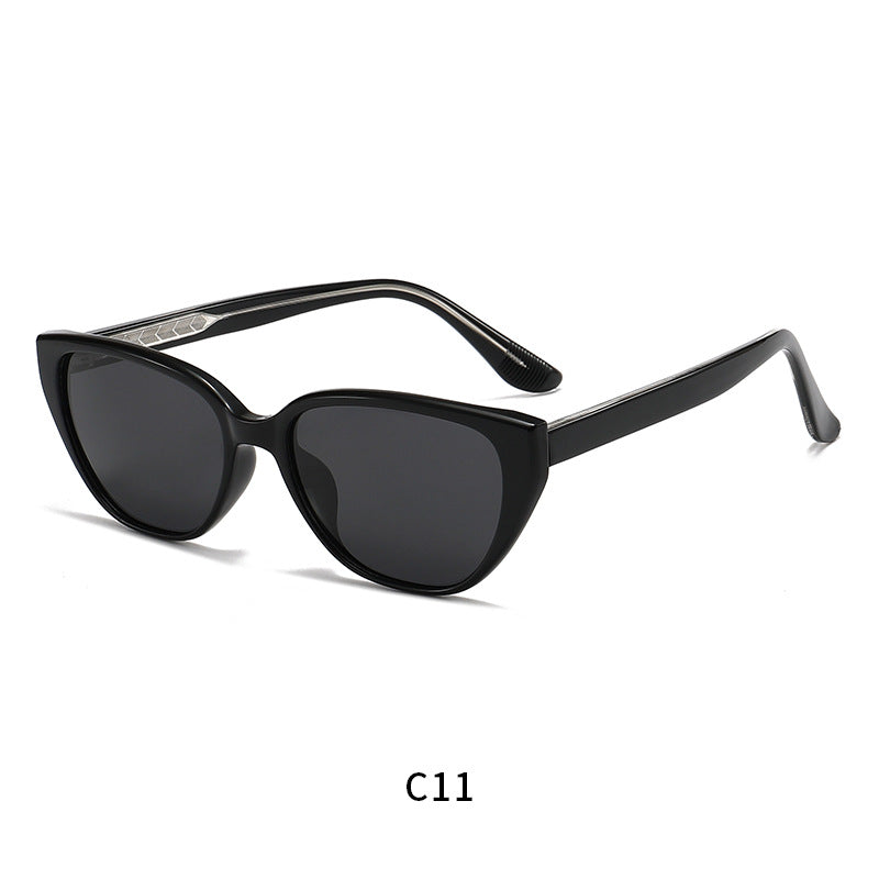 Damen modische Katzenaugen Sonnenbrille Karnz
