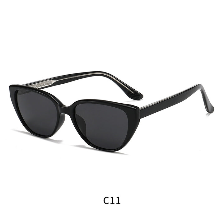 Damen modische Katzenaugen Sonnenbrille Karnz