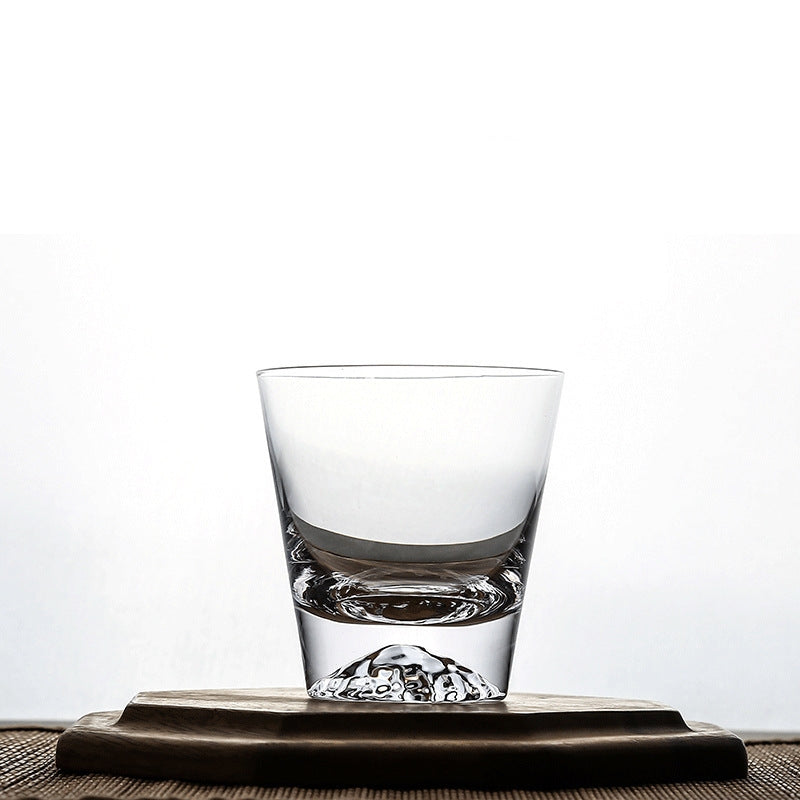 Japanischer Mount Fuji Whisky Glas Sets (Schneegipfel Edition) | Karnz