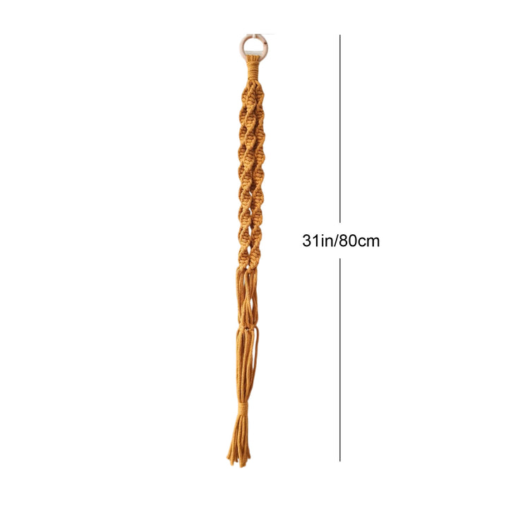 Macrame Wandbehang Dekor mit geflochtenem Design Karnz