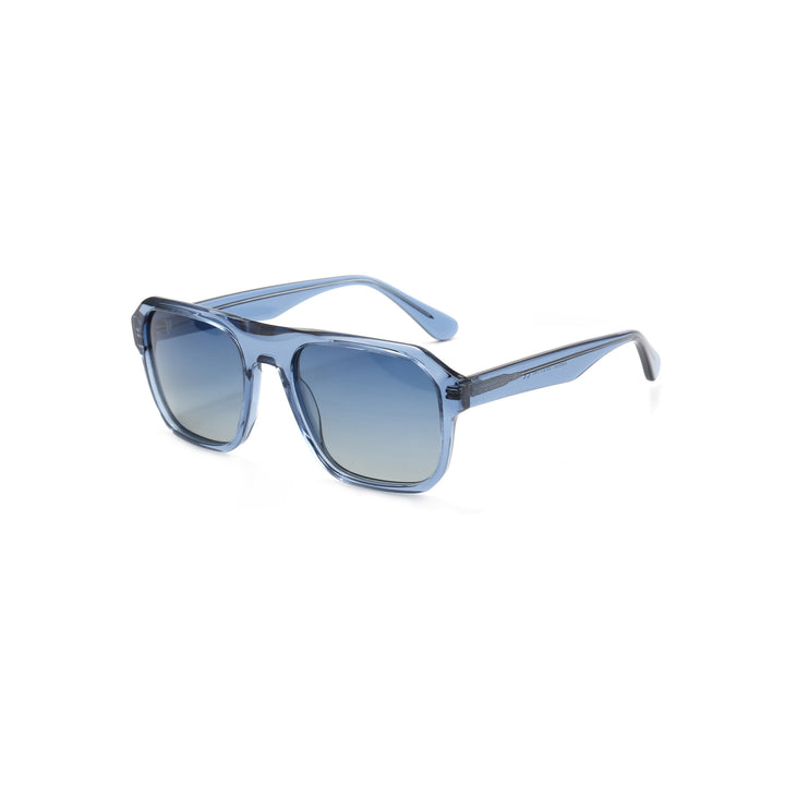 Damen Modische Sonnenbrille mit angesagtem eckigem Design und Farbverlauf Karnz