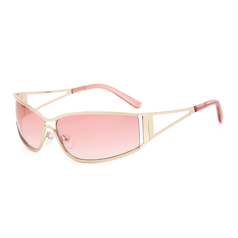 Damen Sportliche Sonnenbrille mit elegantem Rahmen Karnz
