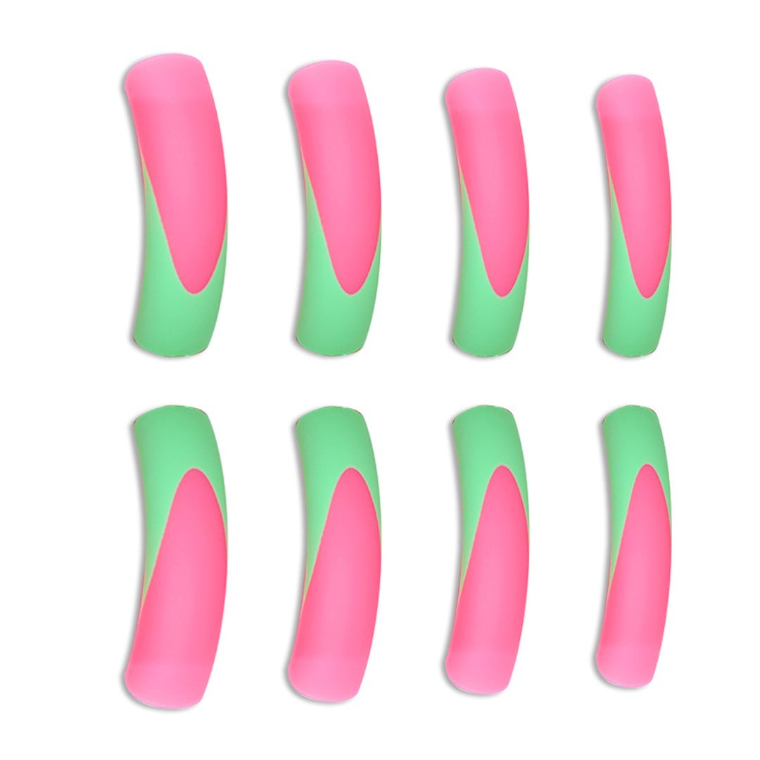 Künstlerische Ombre Nagelverlängerungen Karnz