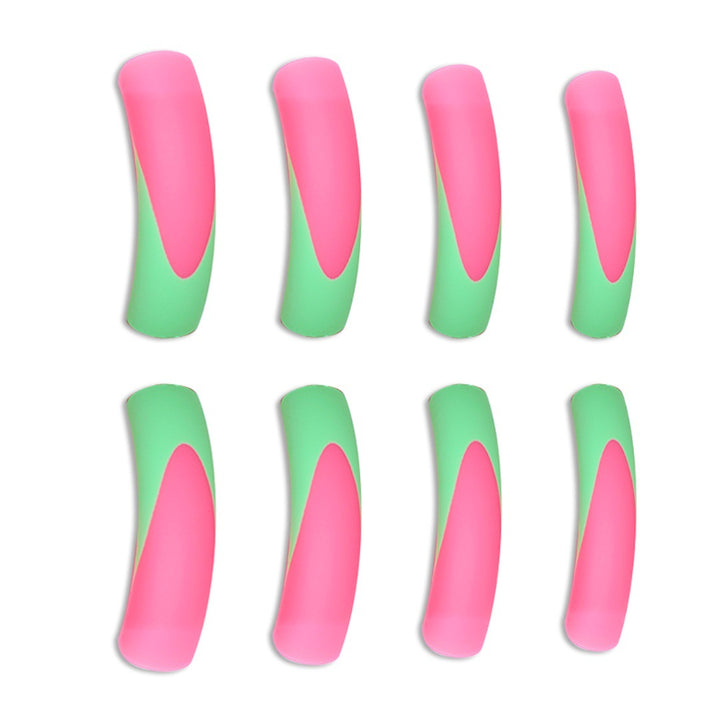 Künstlerische Ombre Nagelverlängerungen Karnz