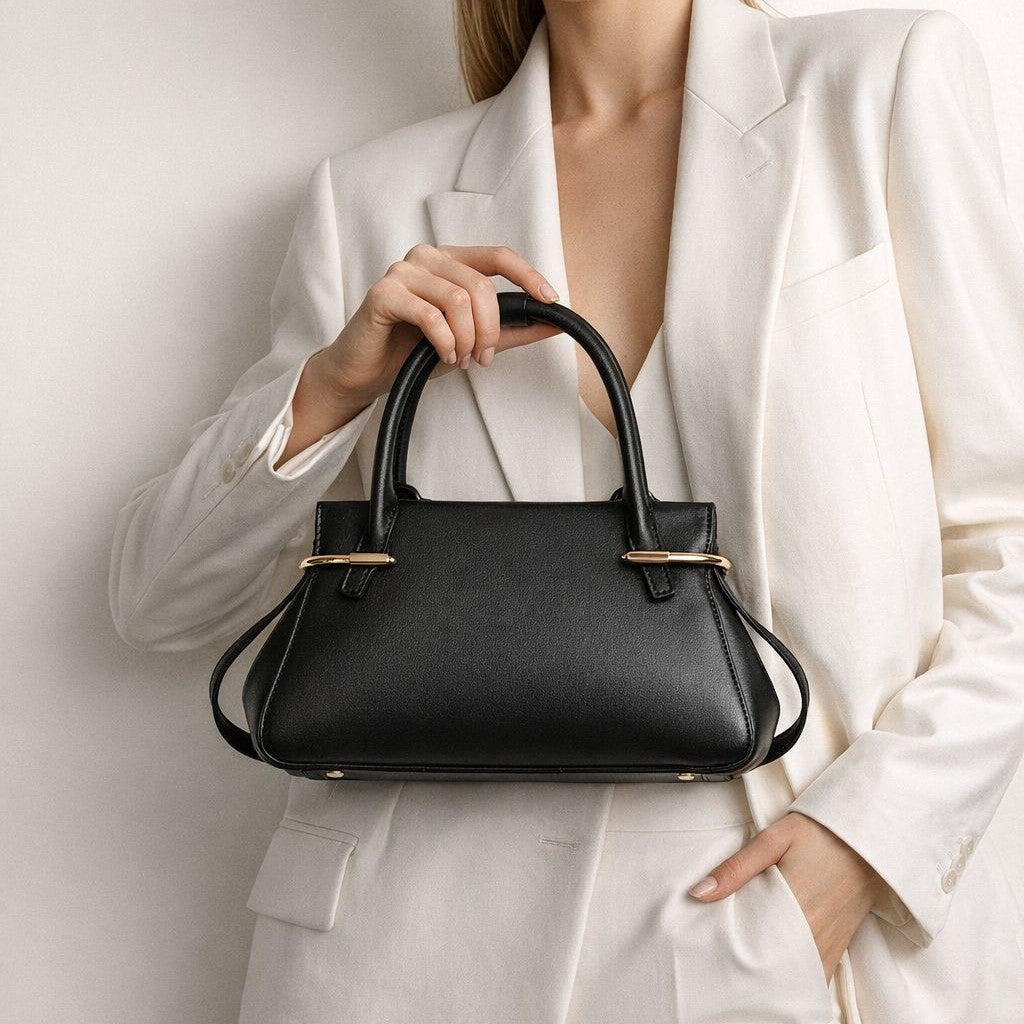 Strukturierte Handtasche