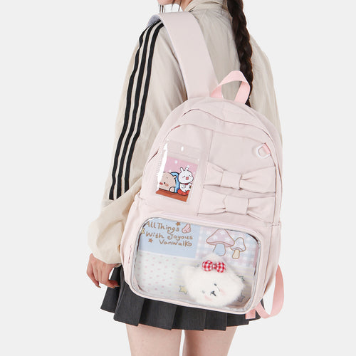 Verspielt Cartoon-Themen Rucksack Karnz 1791205506