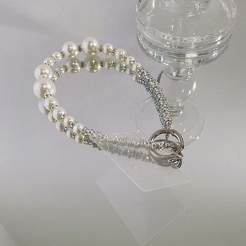 Eleganter Beaded Charm Schlüsselanhänger Karnz 1790135705