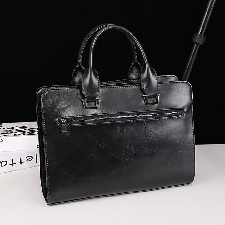 Professionelle Leder Aktentasche