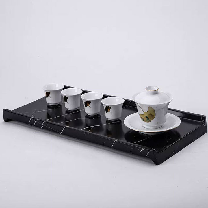 Elegantes Keramik-Teeset