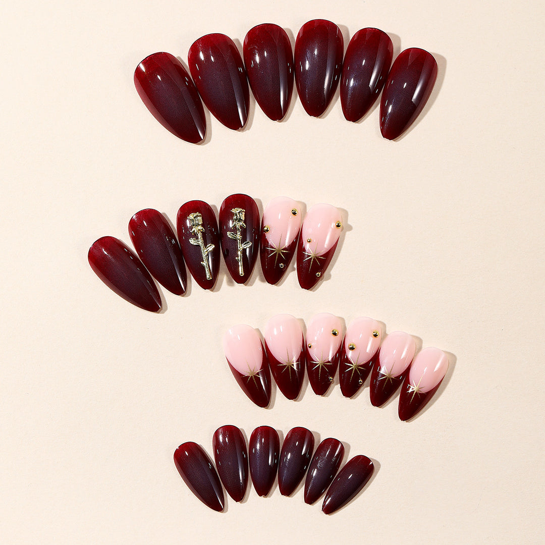 Elegantes Stiletto-Nailart-Set Karnz