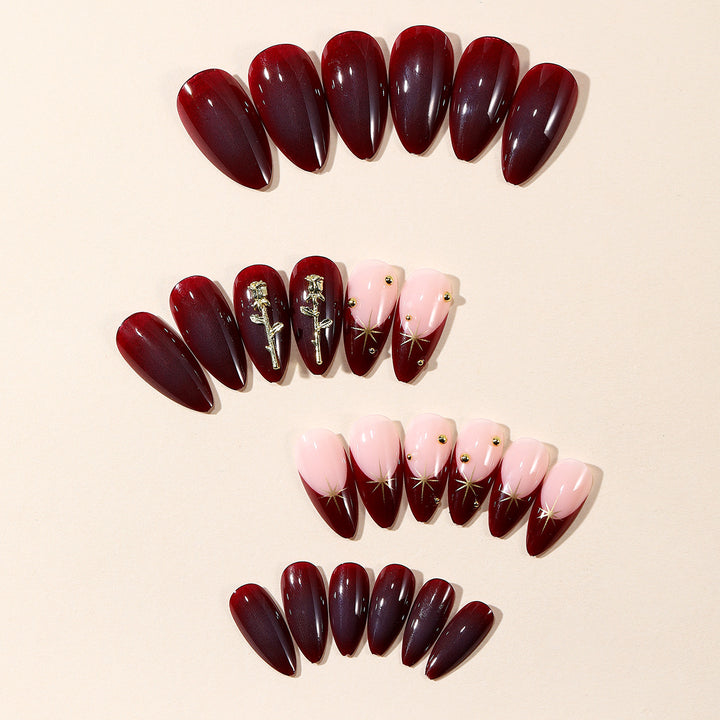 Elegantes Stiletto-Nailart-Set Karnz