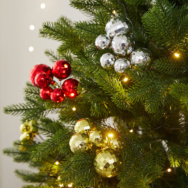 Weihnachtliche Dekorative KugelSet