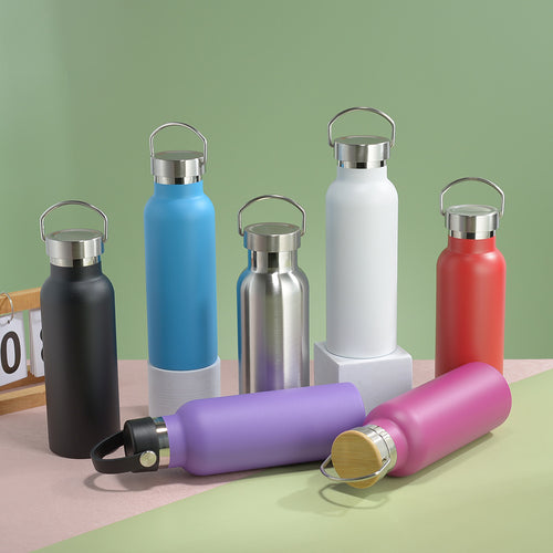 Unisex Edelstahl Wasserflasche Karnz