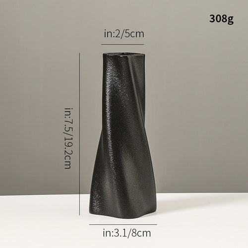 Moderne abstrakte dekorative Keramikvase