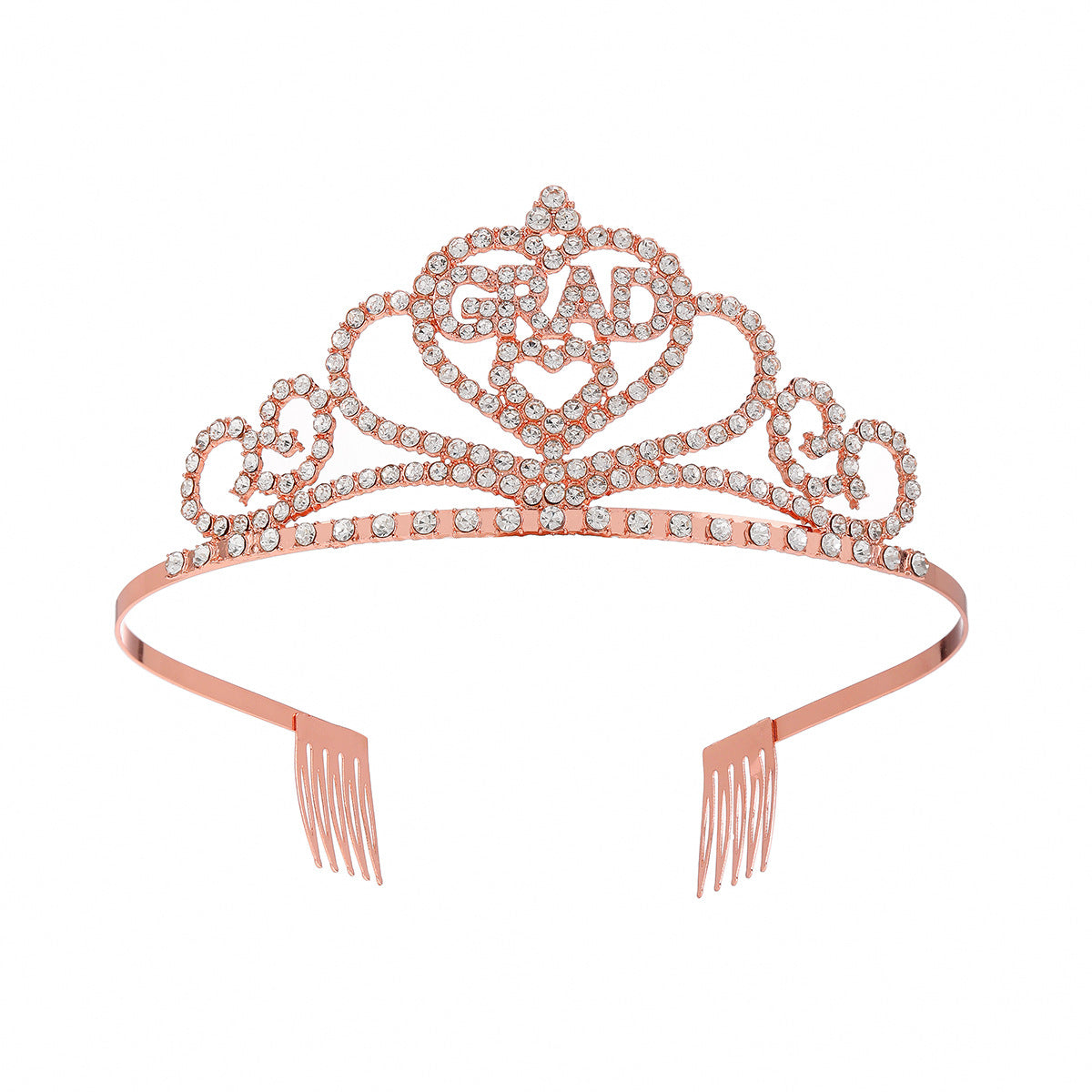 Damen Dekorative Kristall-Tiara Karnz