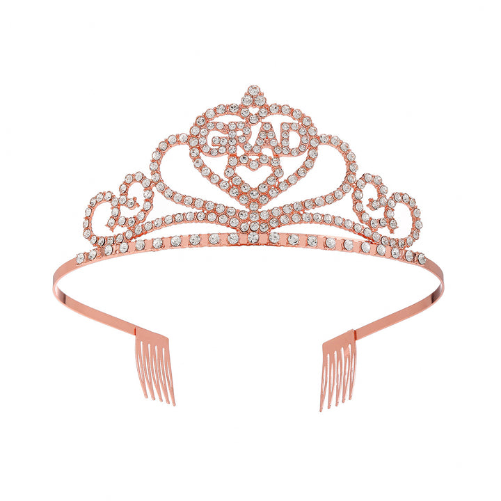 Damen Dekorative Kristall-Tiara Karnz