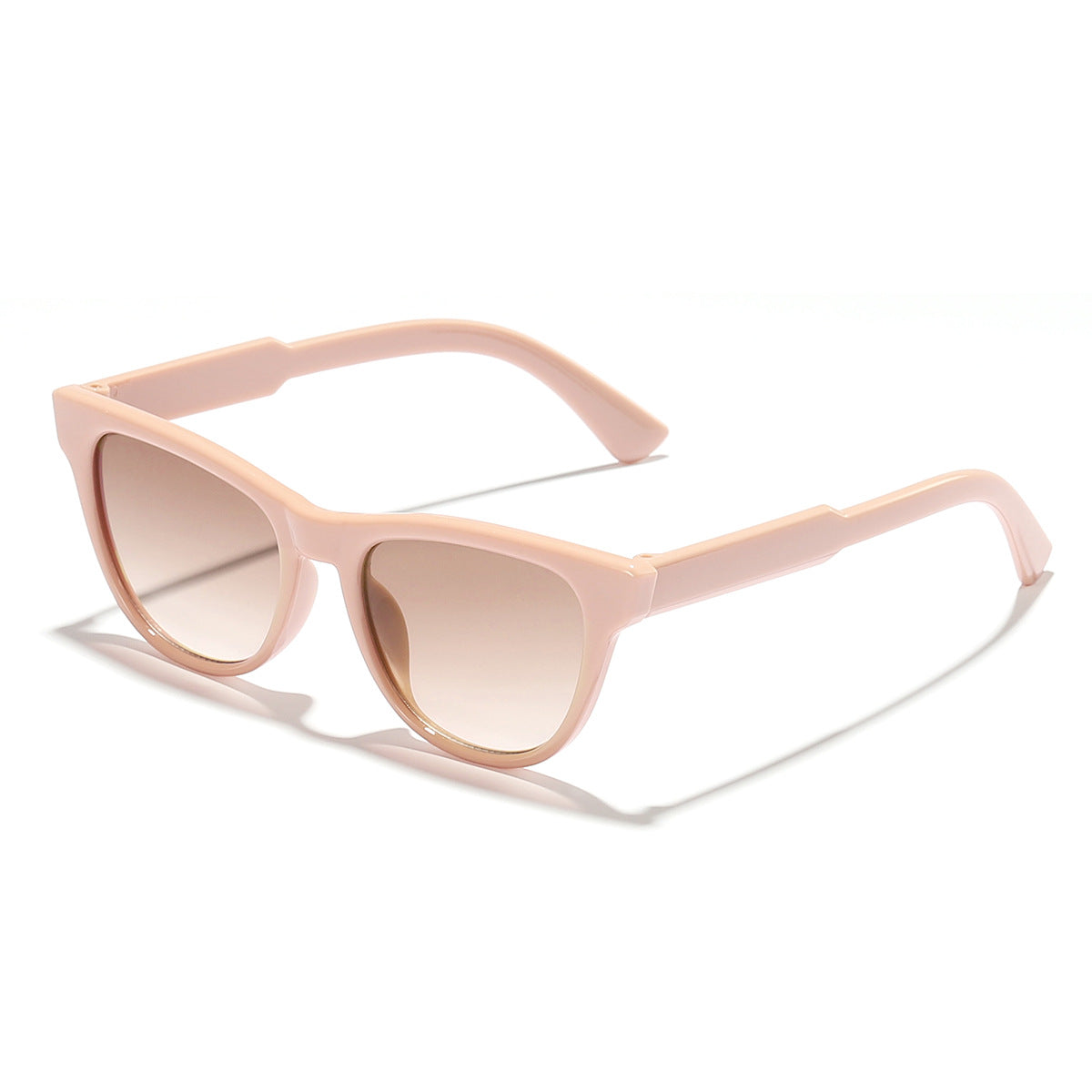Damen modische Sonnenbrille im eleganten Transparent-Design Karnz