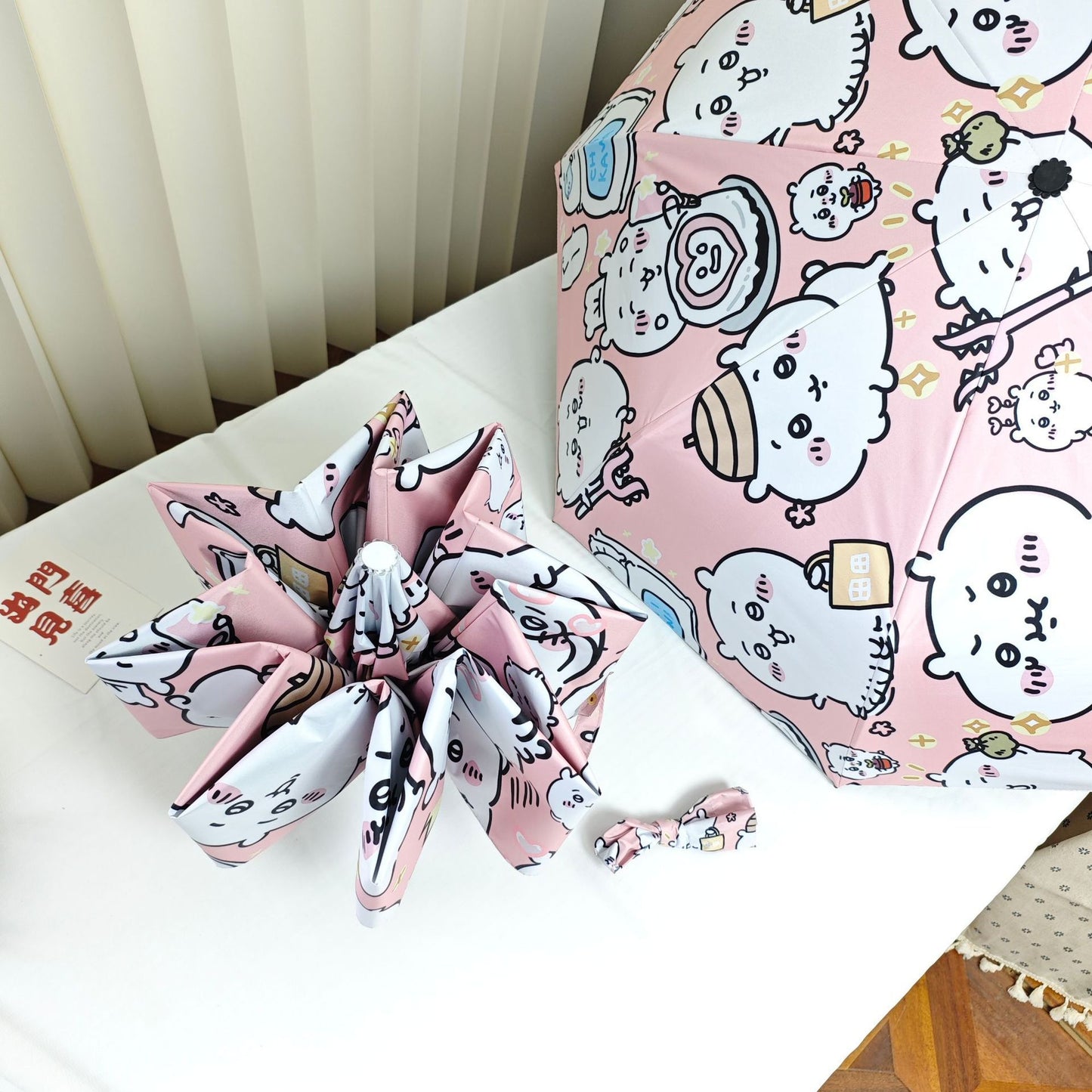 Damen Faltbarer Regenschirm mit humorvollem Tierdesign Karnz