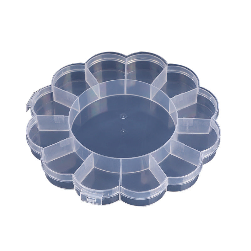 Blumenförmiger Multi-Compartment Aufbewahrungsorganisator Karnz