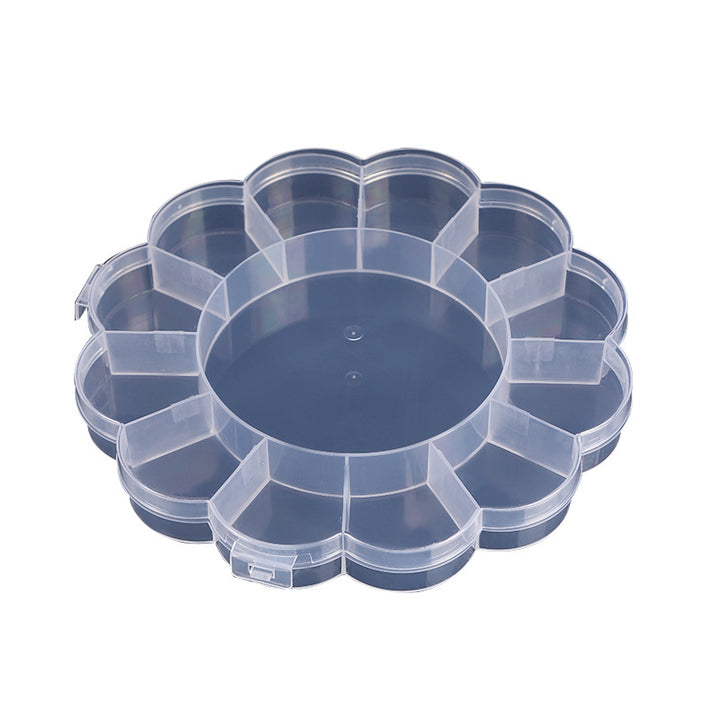 Blumenförmiger Multi-Compartment Aufbewahrungsorganisator Karnz
