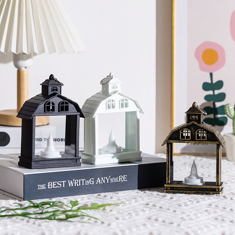Dekorative Laterne im Hausdesign