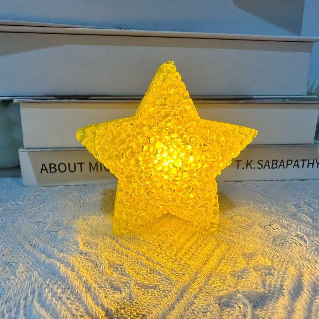 LED Frosted Acrylic Star Ambient Night Lamp Karnz