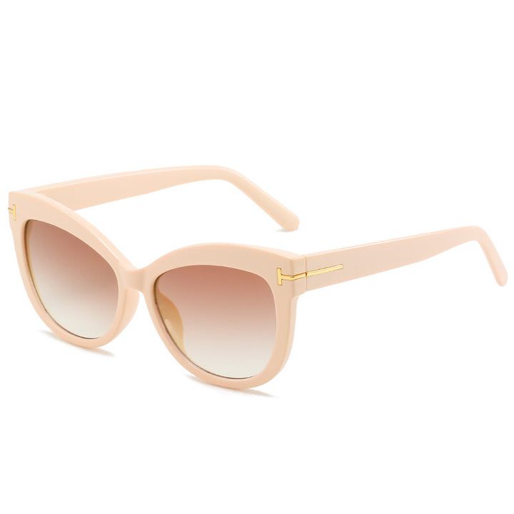 Chic Oversized Katzenaugen-Sonnenbrille Karnz