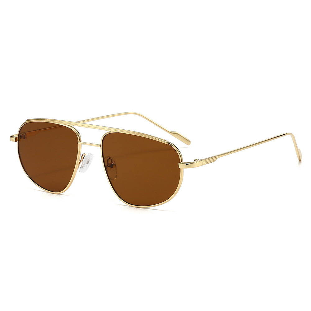 Damen Piloten-Sonnenbrille mit flexibler Passform und UV-Schutz Karnz