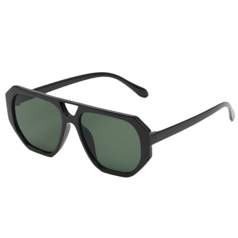Damen auffällige oversized Sonnenbrille mit einzigartigem Rahmen Karnz