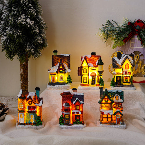 Dekorative Weihnachtsbeleuchtungshaus Karnz