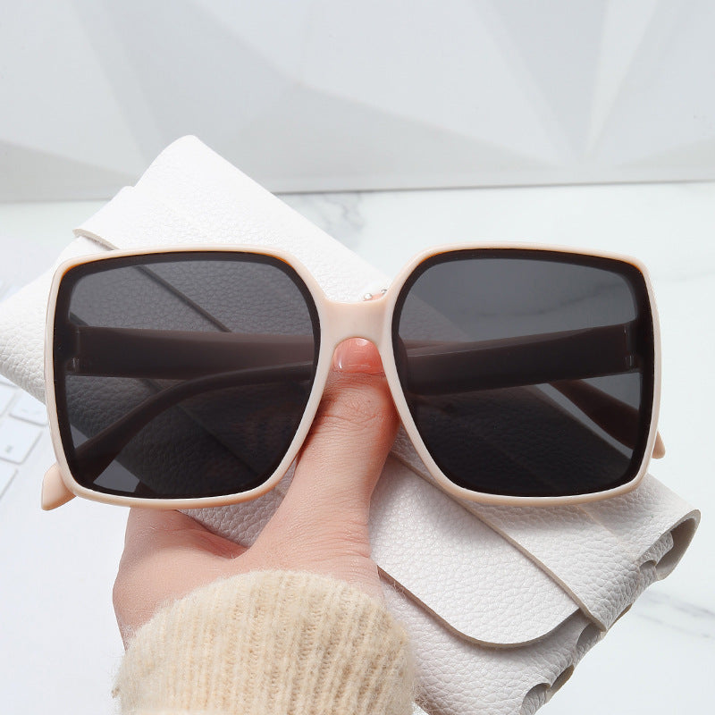 Damen oversized Sonnenbrille im modernen Schildpatt-Design Karnz