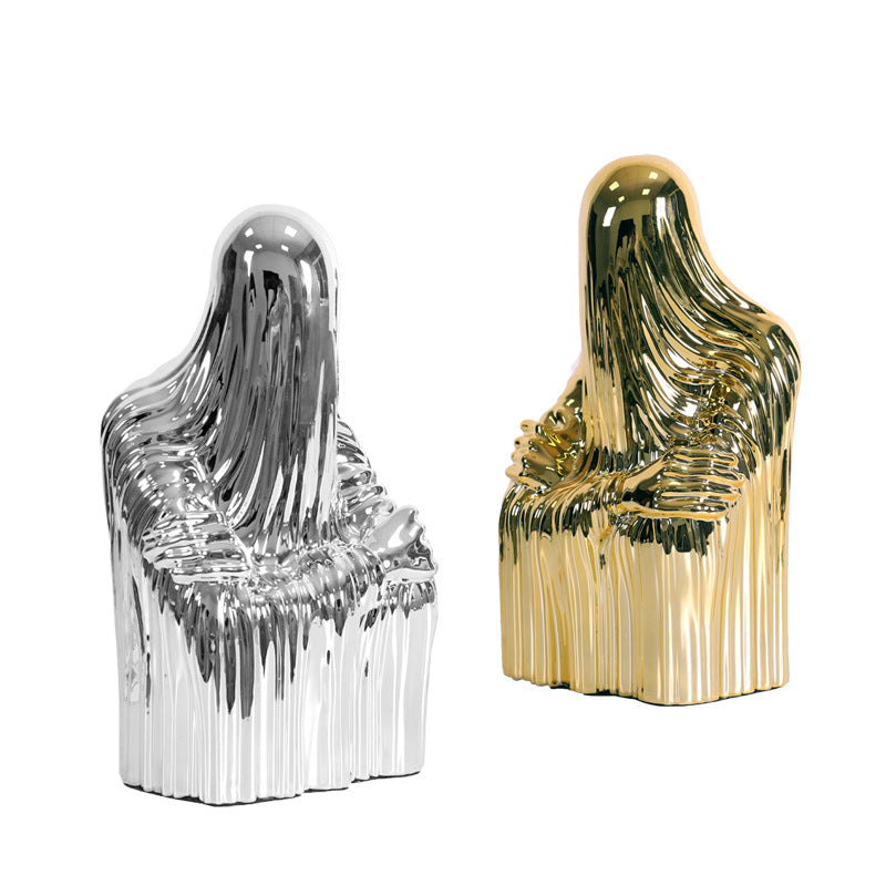 Dekorative abstrakte Figuren Skulptur