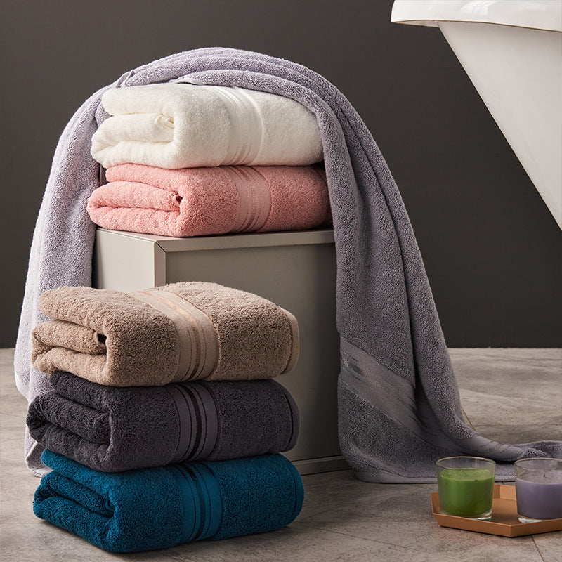 Premium ägyptisches Baumwoll-Bade- und Handtuchset Dick Ultra-absorbierend Plüsch