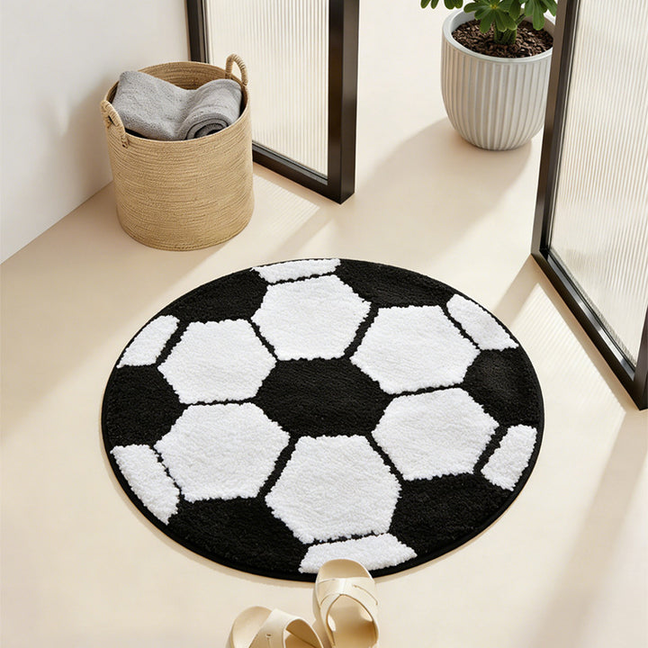 Fußball Design Teppich