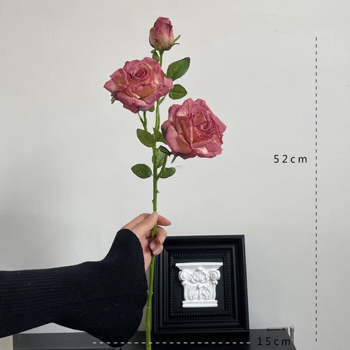Dekorative künstliche Rosenstiel