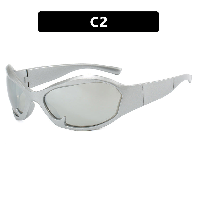 Damen Sport-Sonnenbrille mit strapazierfähigem Design und schützendem UV-Filter Karnz