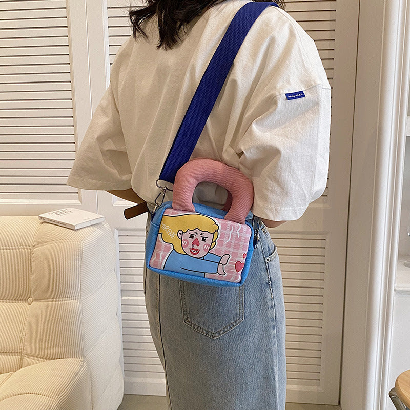 Fun Cartoon Charakter Schultertasche