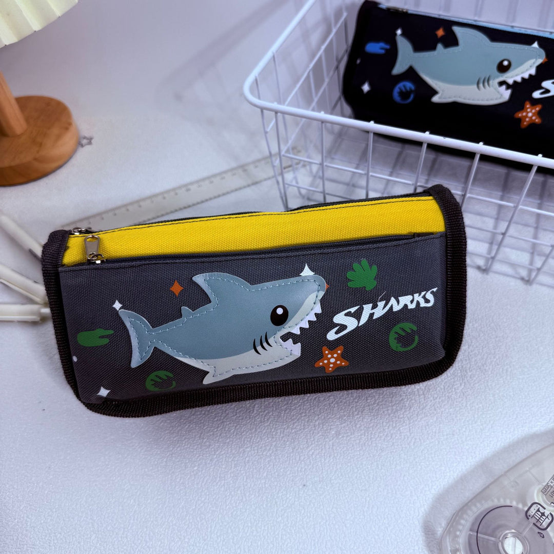 Stylisches Haifisch Design Stiftetui Karnz