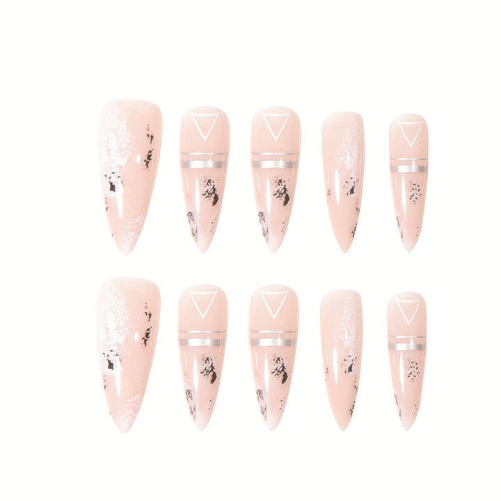 Stylishes Stiletto Nagelkunst-Set Karnz