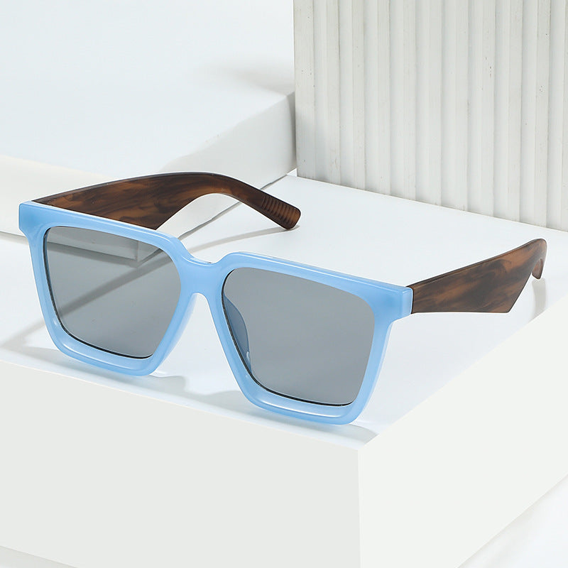 Oversized Schildpatt Mode Sonnenbrille Karnz