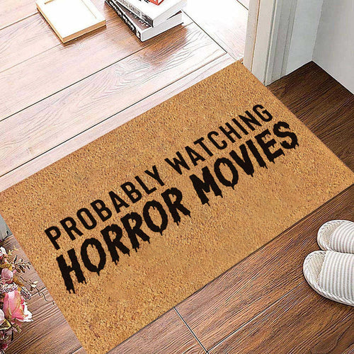 Lustige Horror-Motiv Fußmatte Karnz
