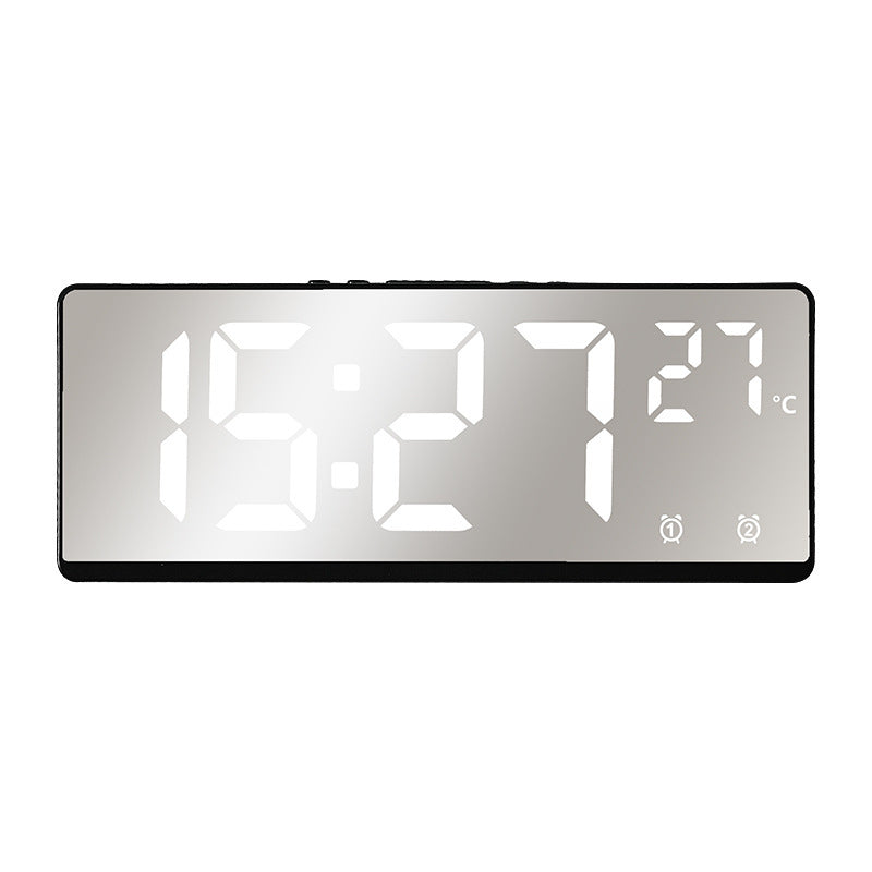 Digitaler Wecker mit Spiegel-Display und Temperaturfunktion Karnz
